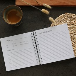 Libro de recetas - Blanco
