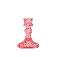 Candlestick Belle Pink - Box of 6 pcs