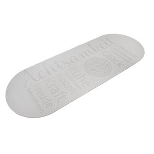 Yoga mat MindfulTime gray H. 0.5 cm, VE 2