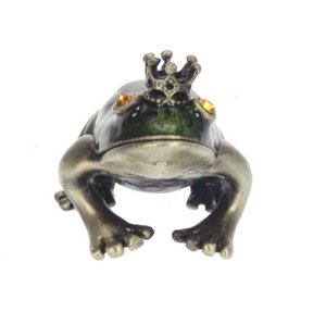 Doosje Kikker met kroon