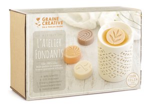 Geurende Wax melt peebles - FONDANTS DIY SET