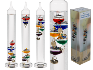 Glass Galileo Thermometer,