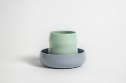 Children's tableware set (cup and bowl)