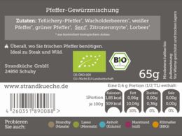 Reise-Gewürzset Sixpack mit 6 Gewürzmischungen
