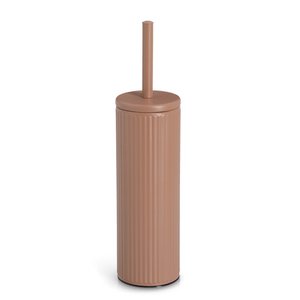 Toilet brush, metal/stainless steel/plastic, mocha