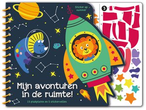 Sticker by Numbers - Meine Abenteuer im Weltall