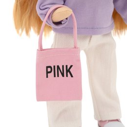 Soft toy, Sweet Sisters - Sunny in a Purple Sweater + bonus accessories set (35cm)