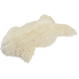 Echtes Schaffell | Naturweiß/Creme | 85x45cm