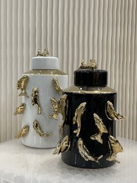 FISH WHITE JAR