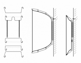 Metal plate hanger