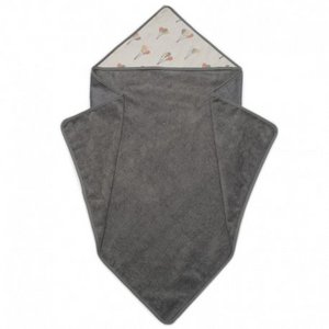 Babyhandtuch mit Bambus-Frottee-Kapuze BALLONS