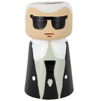 Pottery Kokeshi Doll vase Karl Lagerfeld