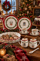 Porcelain mug Happy Holidays 440 ml