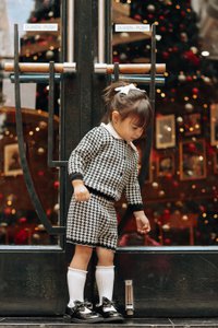 Harper Houndstooth Set Pants