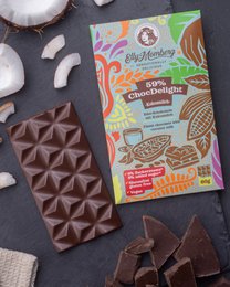 Zestaw 4 batoników ChocDelight - bez dodatku cukru I 240 g