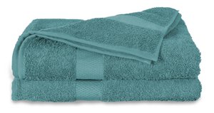 100% Katoenen Handdoekenset Aqua Groen
