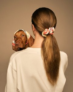 Mons Bons X Bassigue Square Print Pet Bandana