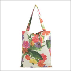 Katoenen tassen – fruity flower - 38 x 45 cm