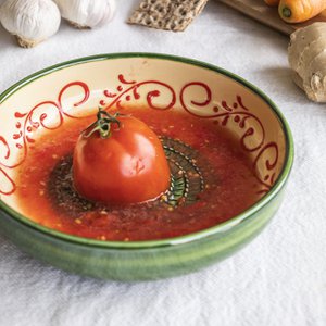 Garlic Grater - Rustic Ceramic Dish - Traditional Design - Grande Alhambra