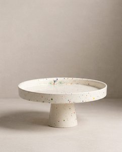 New Party Cake Stand 28cm White