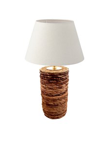 Abaca vezel tafellamp