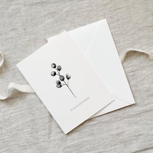 Sympathy card In silent sympathy