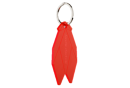 Rode "Jacotte" sleutelhanger