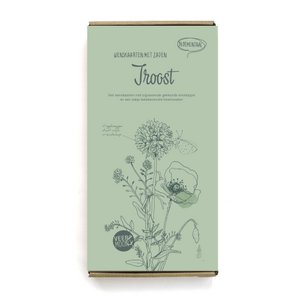 Cadeaubox wenskaarten met zaden 'Troost'
