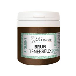 Dark brown dye powder, 10g, for arts and crafts projects. Natural, 100% pure ingredients.