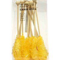 Sugar Candy Sticks Saffron 12Stk.