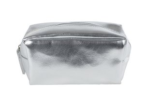 Toilet bag L silver 19x8x10cm