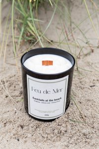 Fullsize 220g scented candle - cocktails at the beach