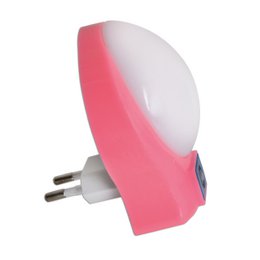  Decorative LED night light "Jasper" in pink color, designed for kids' rooms. Features LED lighting and motion sensor for automatic on/off.