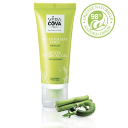 Gentle Scrubbing Gel - Pure Radiance face mask with aloe vera and green tea. Exfoliates and cleanses skin for a radiant, refreshed complexion.