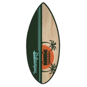 Volkswagen VW T1 Bus Skimmer Board - Real Wood (104 cm) - Surf/Multicolored