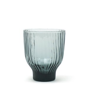 Beker Amnis 300ml grijs gerookt