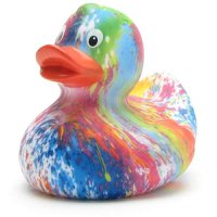 Rainbow Badeente-Gummiente