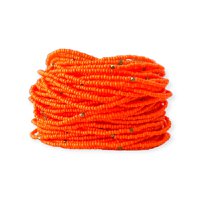 Masai Beaded Bracelet Signal Orange