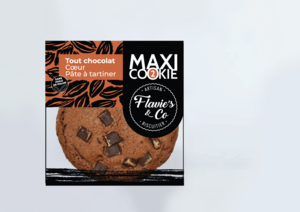 Maxi Cookie all chocolate – heart spread