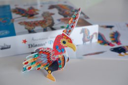 3D dekorative dyr "Peruvianske Diams"