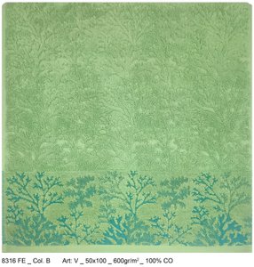 Mediterranes Limettenhandtuch