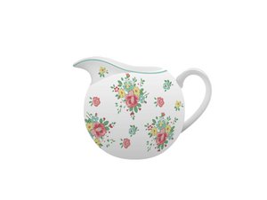 Milchkanne aus Porzellan Abby Isabelle Rose
