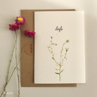 greeting card - daisies