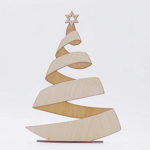 CoolCuts Holz Weihnachtsbaum 24 cm