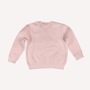Baby Sweater Basic Soft Pink (blank)