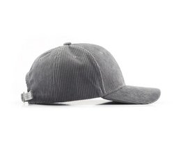 Legend Cap Basic - eindbaas - Corduroy - Grey