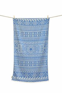 BEACH TOWEL ELLINIKO PARLIAMENT BLUE