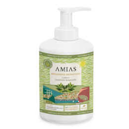 Refreshing and moisturizing shower gel with natural ingredients including tea tree and laurel.
