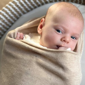 Pointelle Snuggle Coco Beige