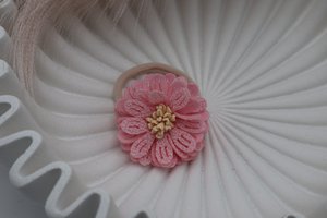 Haargummi - Rosa | Blume